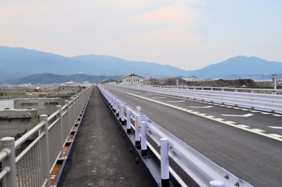 気仙大橋仮橋